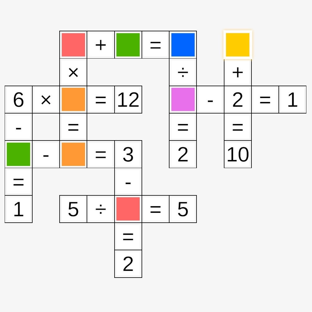 Color Math App Screenshot